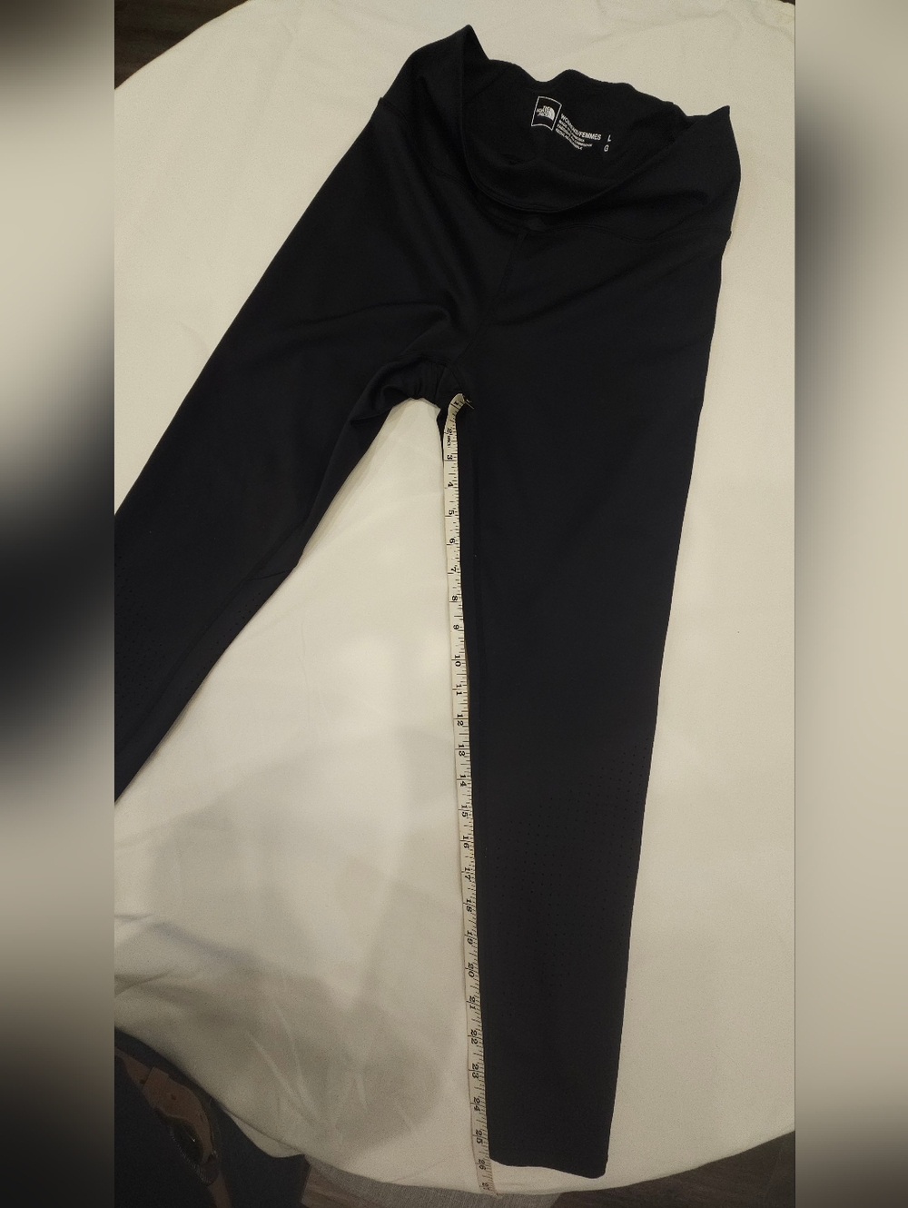 North Face High-Waist Black Performance Leggings Size Lg - Picture 3 of 5